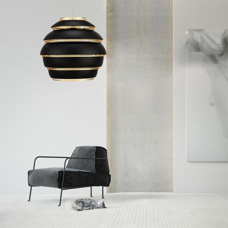 Classic Multilayer Beehive Pendant Light