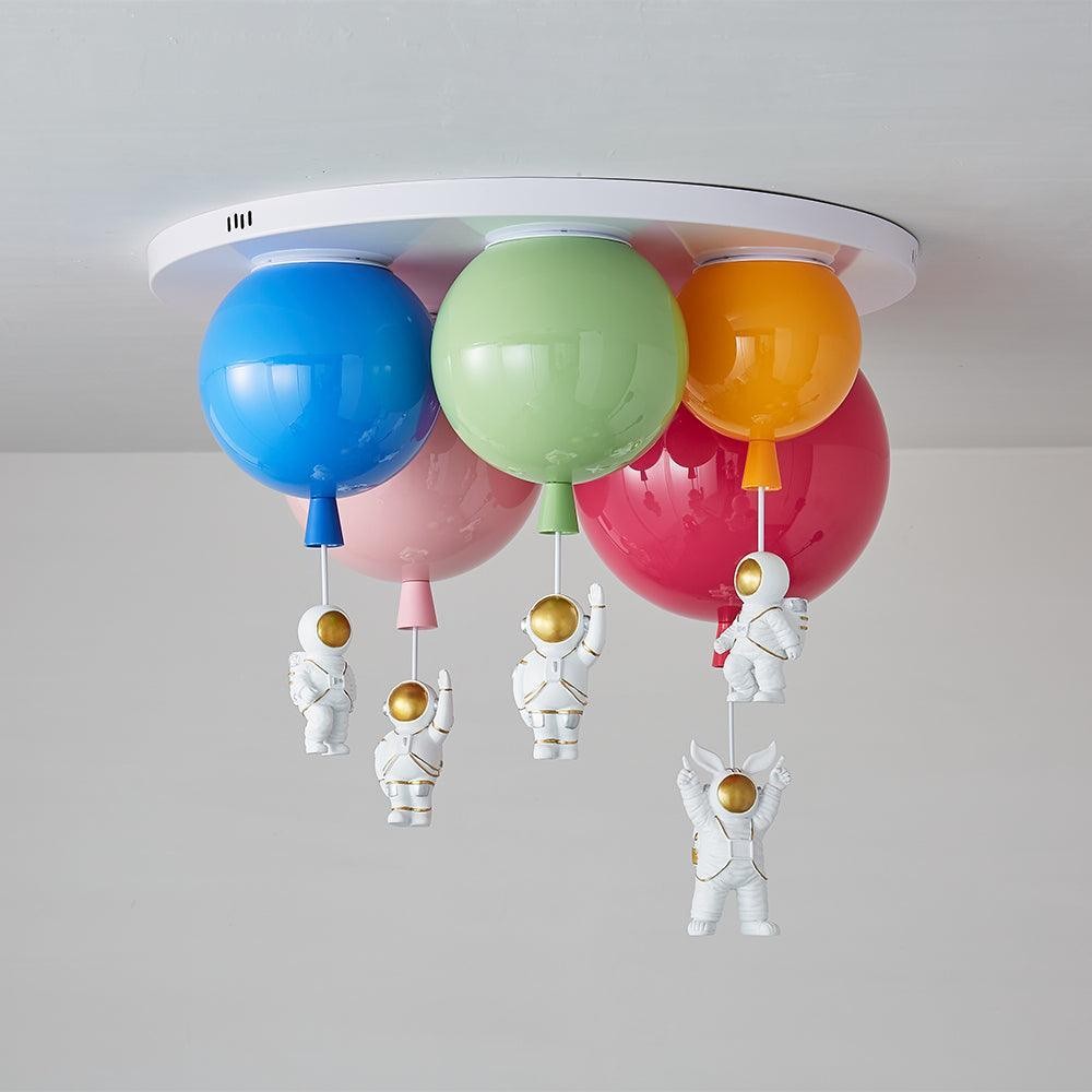 Astronaut Glossy Balloon Ceiling Lamp M390