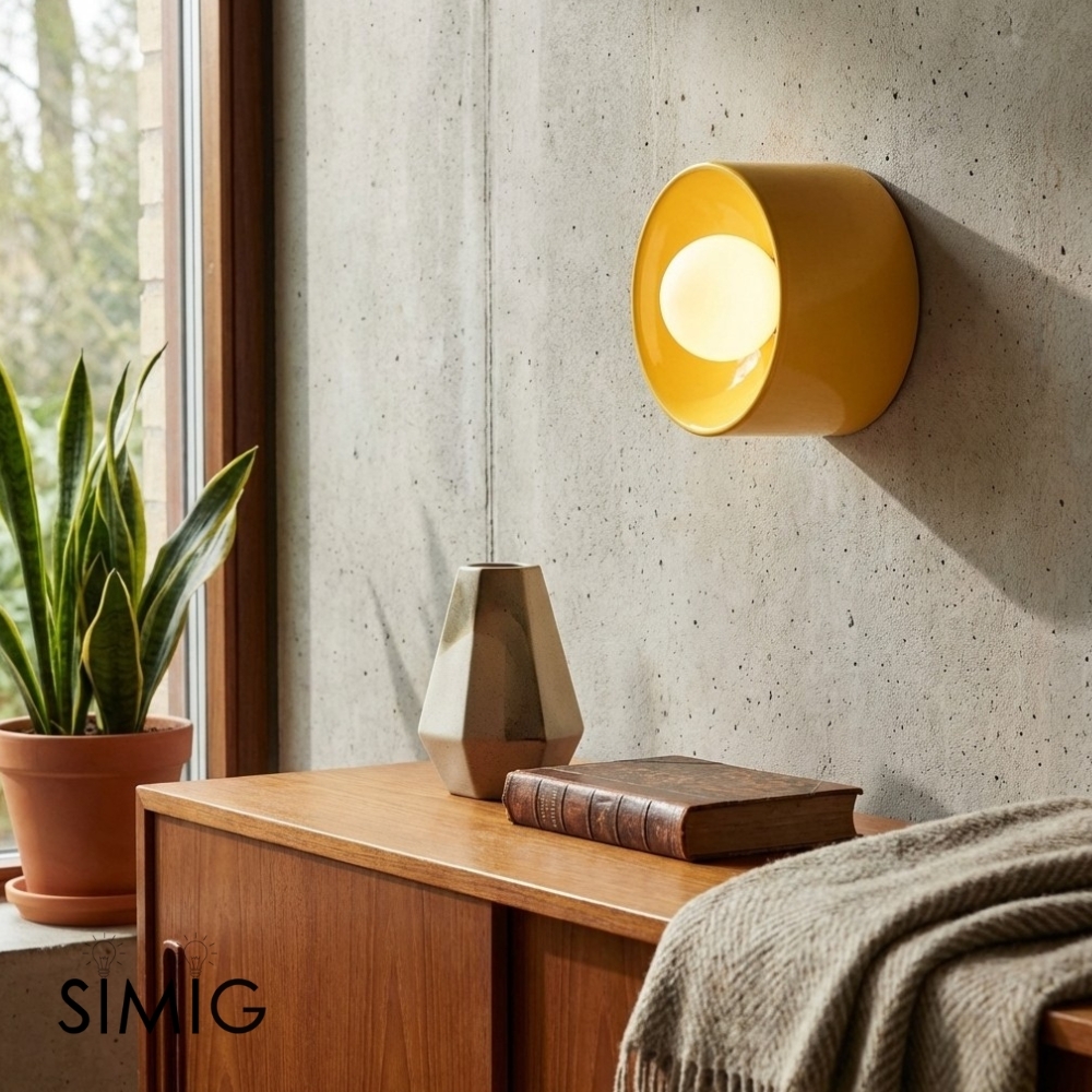 Ceranova Stylish Ceramic Wall Sconce - Contemporary Light for Bedroom T499