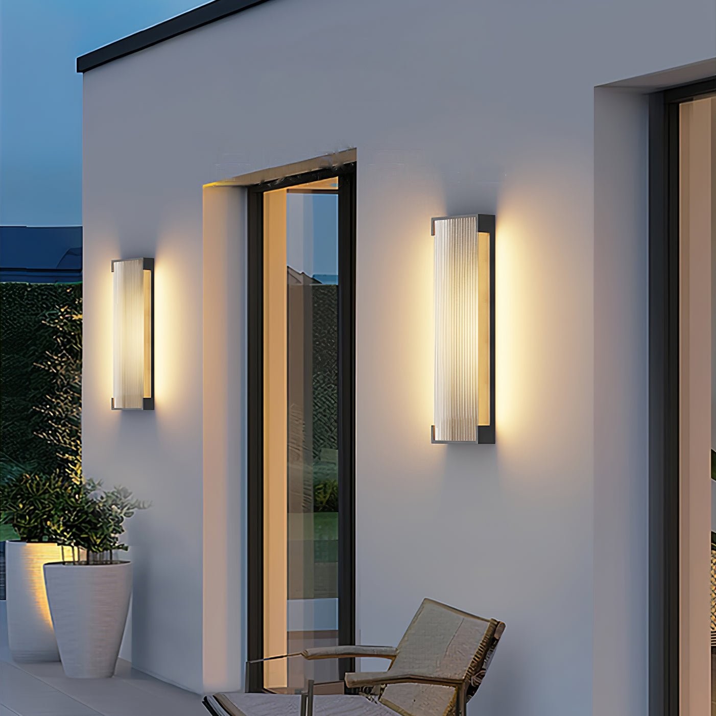 Rectangular Outdoor Wall Light M328