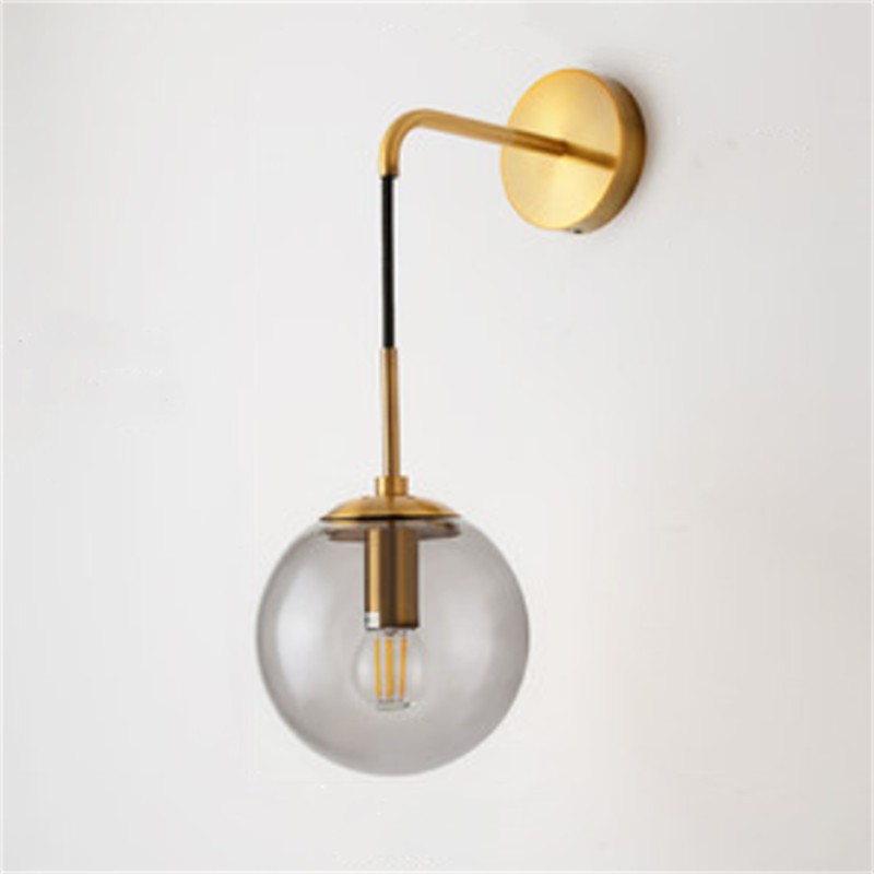 Nordic Glass Ball Wall Light