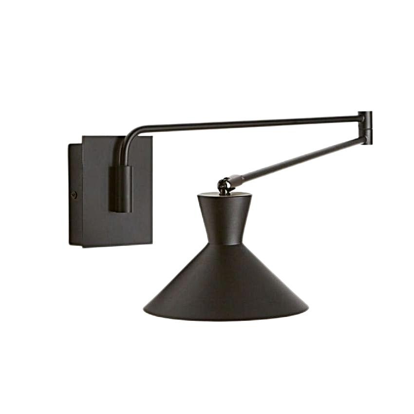 Concise Black Wall Lamp