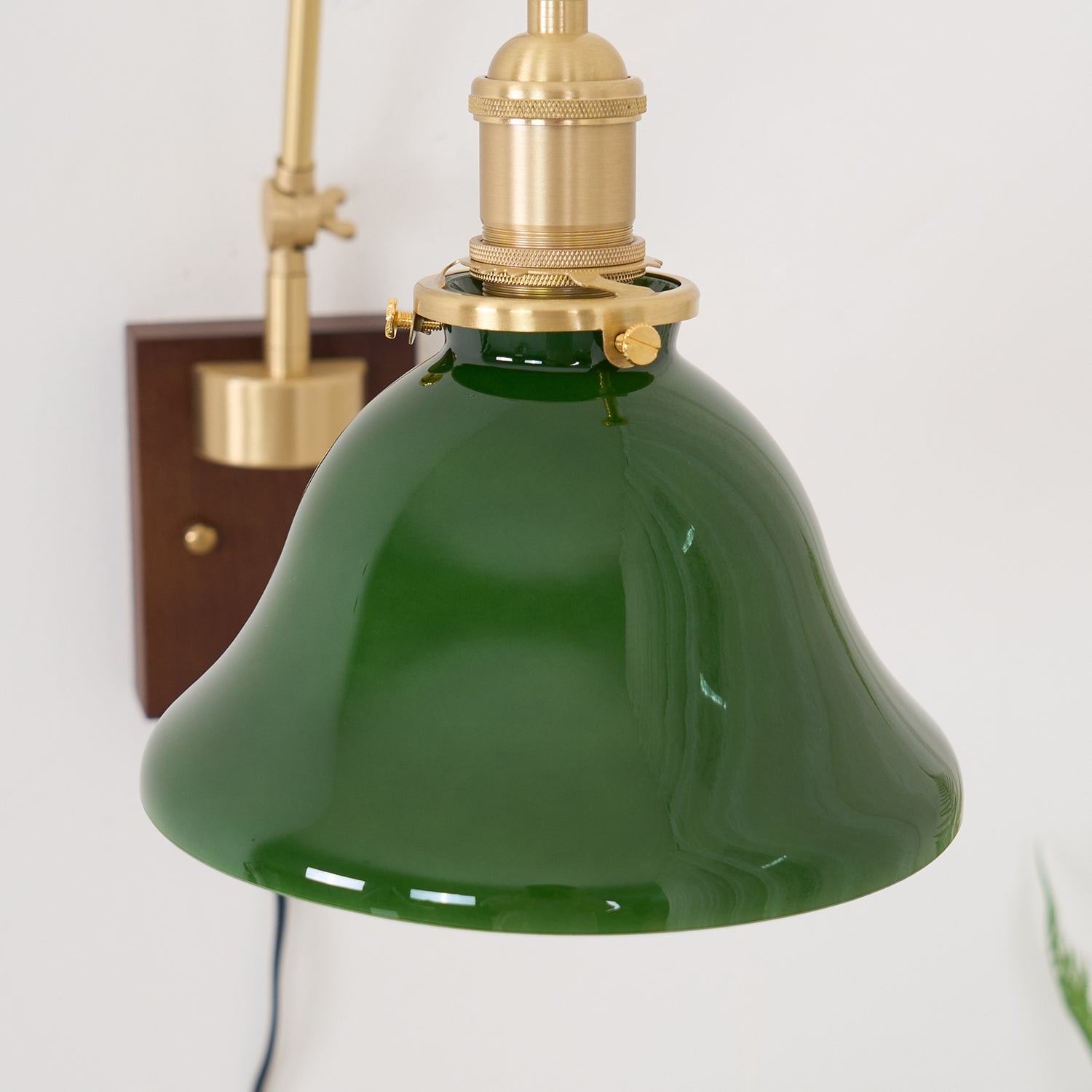 Banker Swing Arm Plug In Wall Light M188