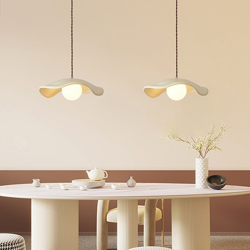 Yumi Sculptural Resin Elegance Minimalist Pendant Light T2169