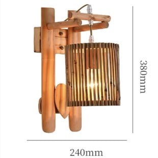 Art Bamboo Wall Lamp