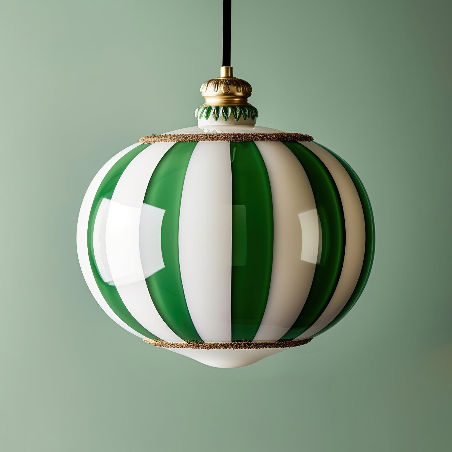 Playful Striped Meira Pendant Lamp for Kitchens & Dining S369