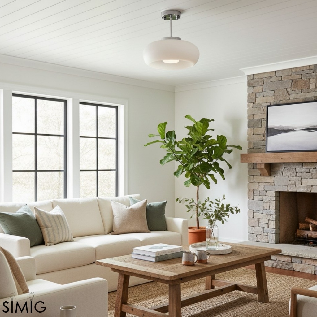 Minimalist Bauhaus Pendant/Ceiling Light S85