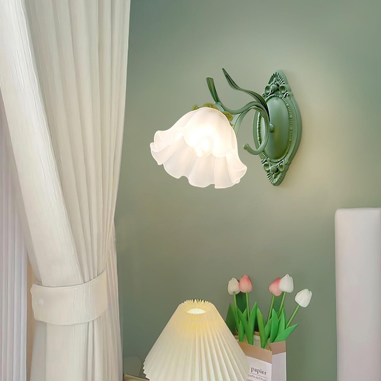 Romantic Flower Wall Lamp P058
