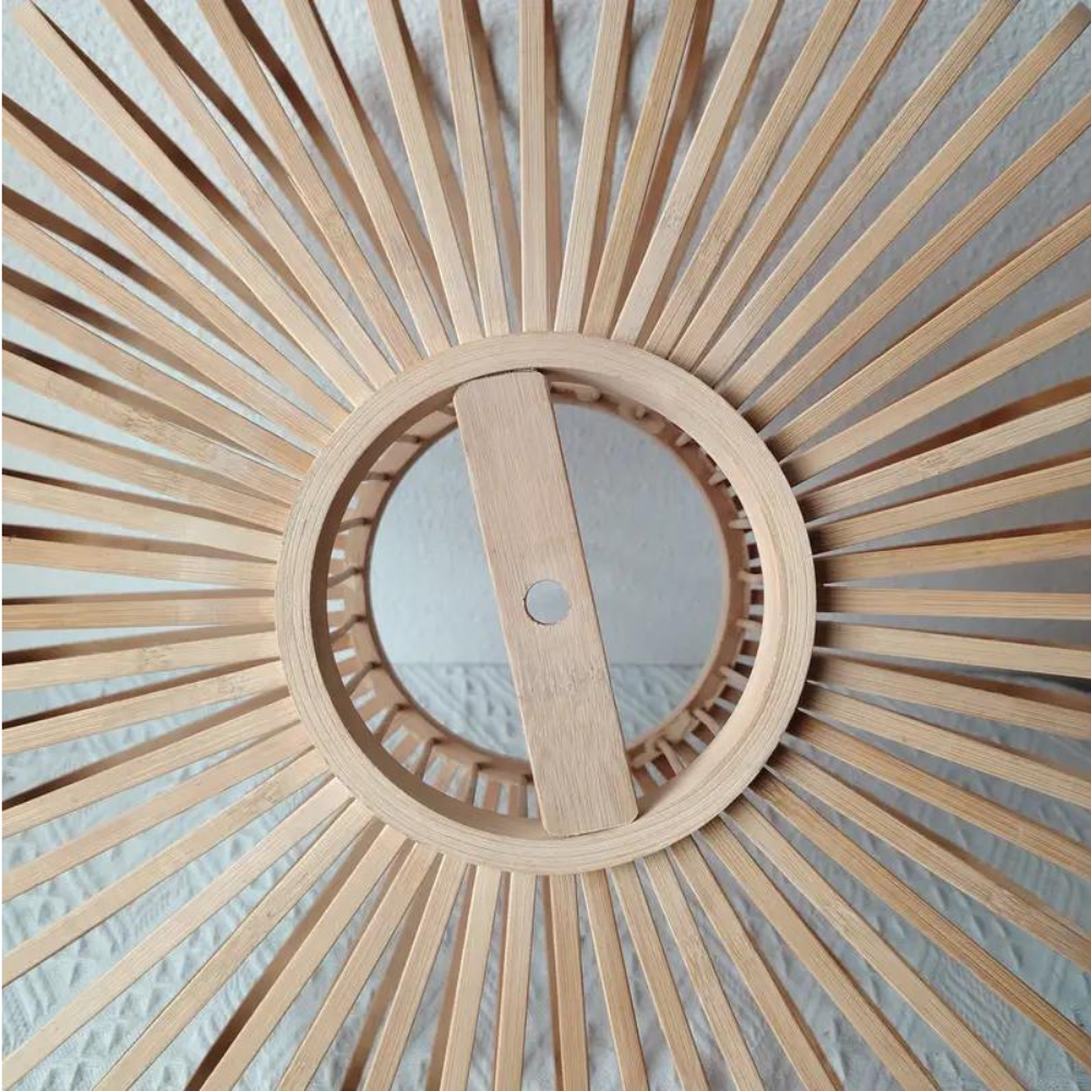 The Solar Illusion Bamboo Pendant Light T2122