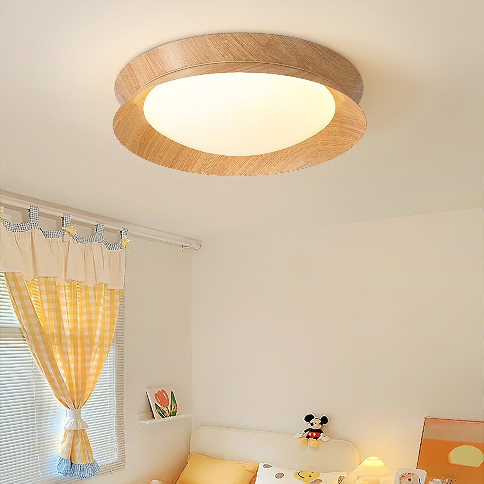 Double Half Round Ceiling Light M374