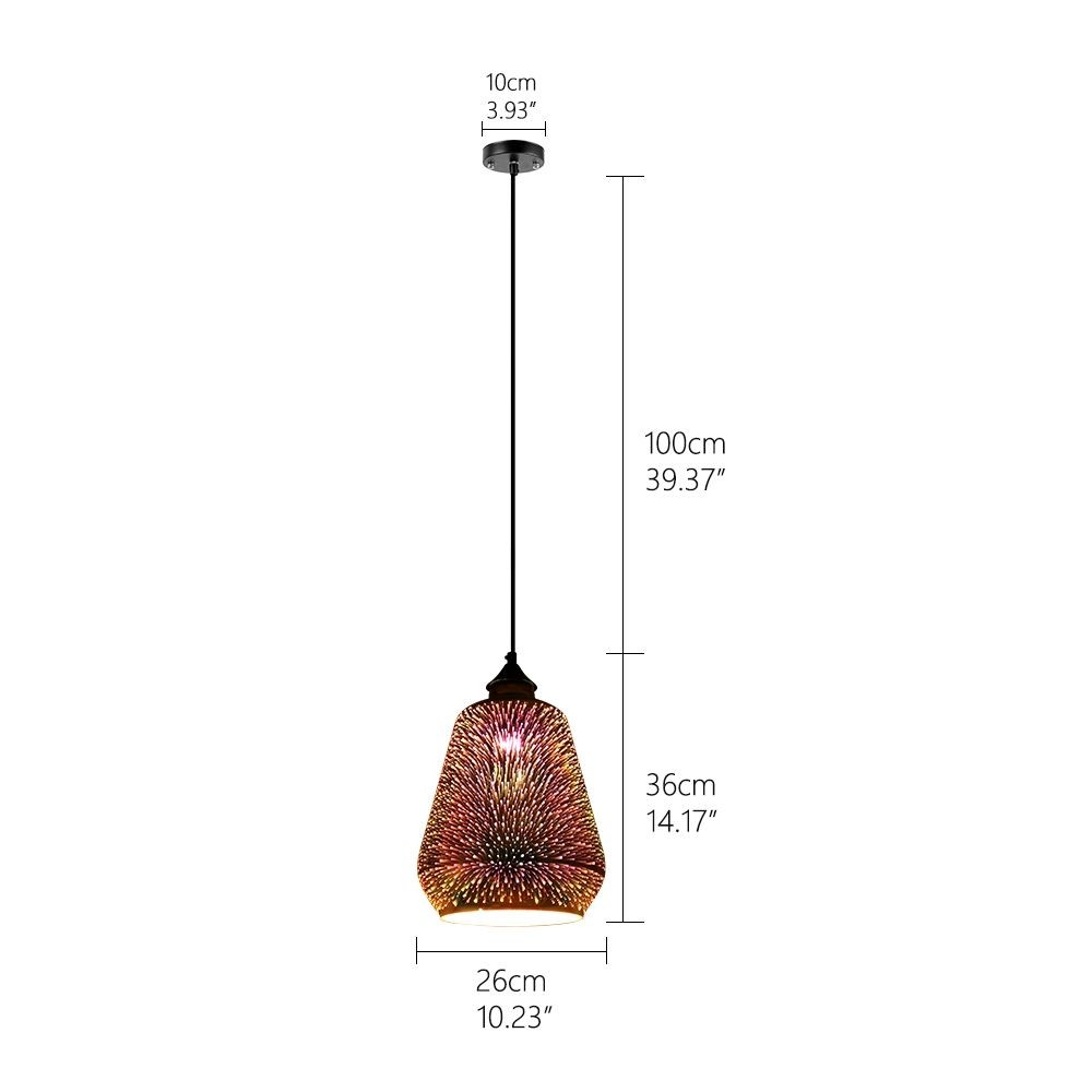 Modern 3D Colorful Nordic Pendant Lamp
