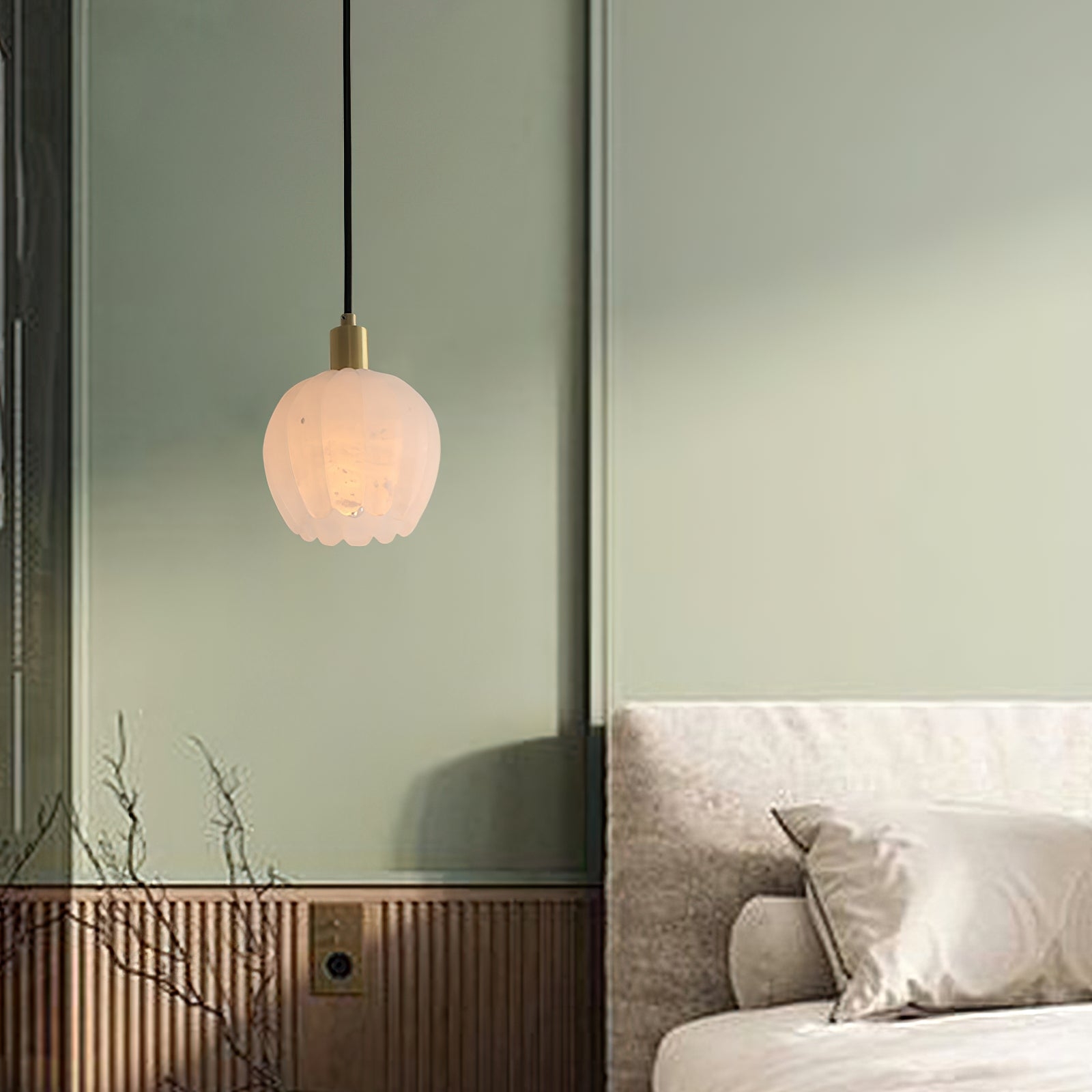 Lilin Alabaster Pendant Light T1648