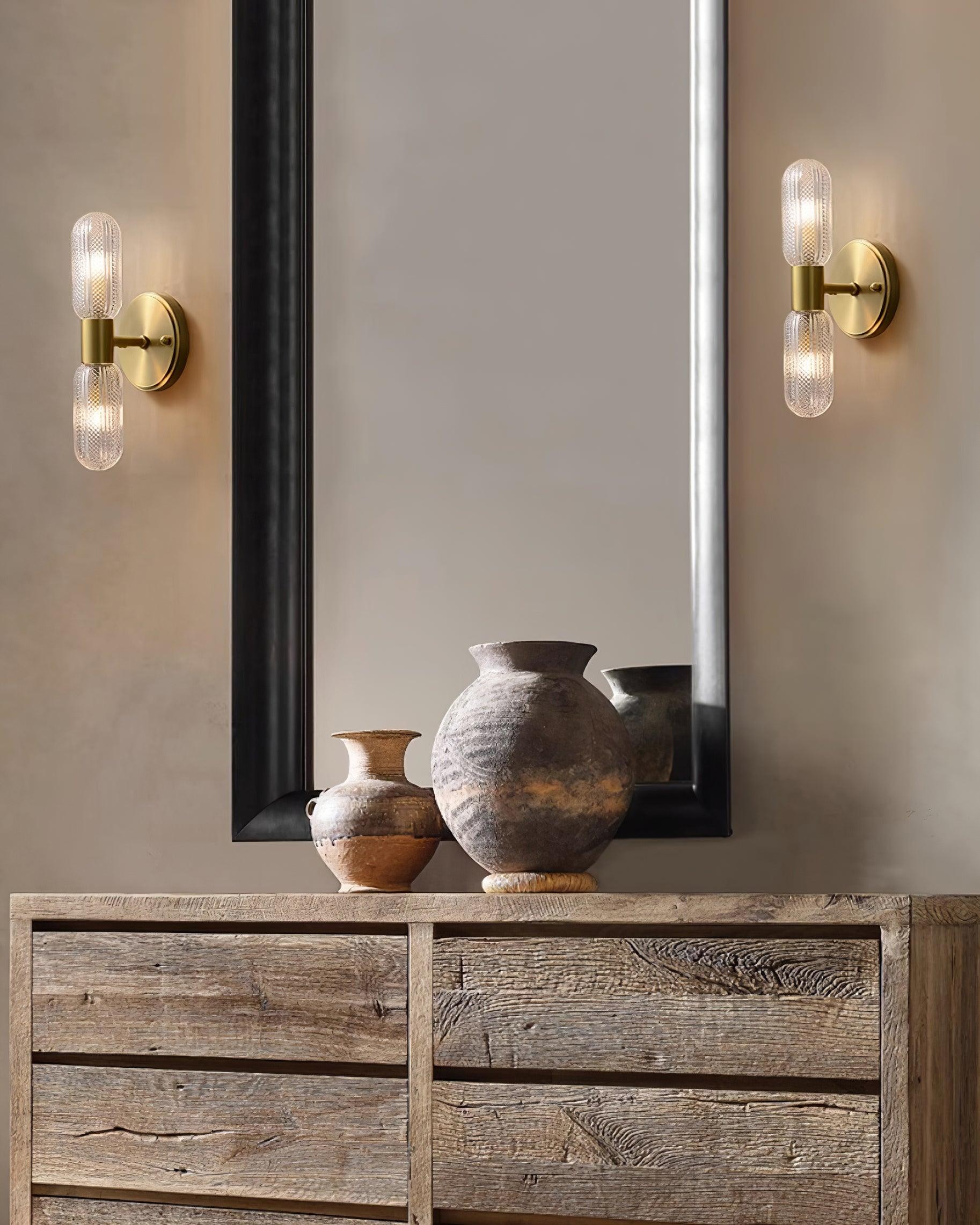 Light Luxury Glass Wall Lamp P043