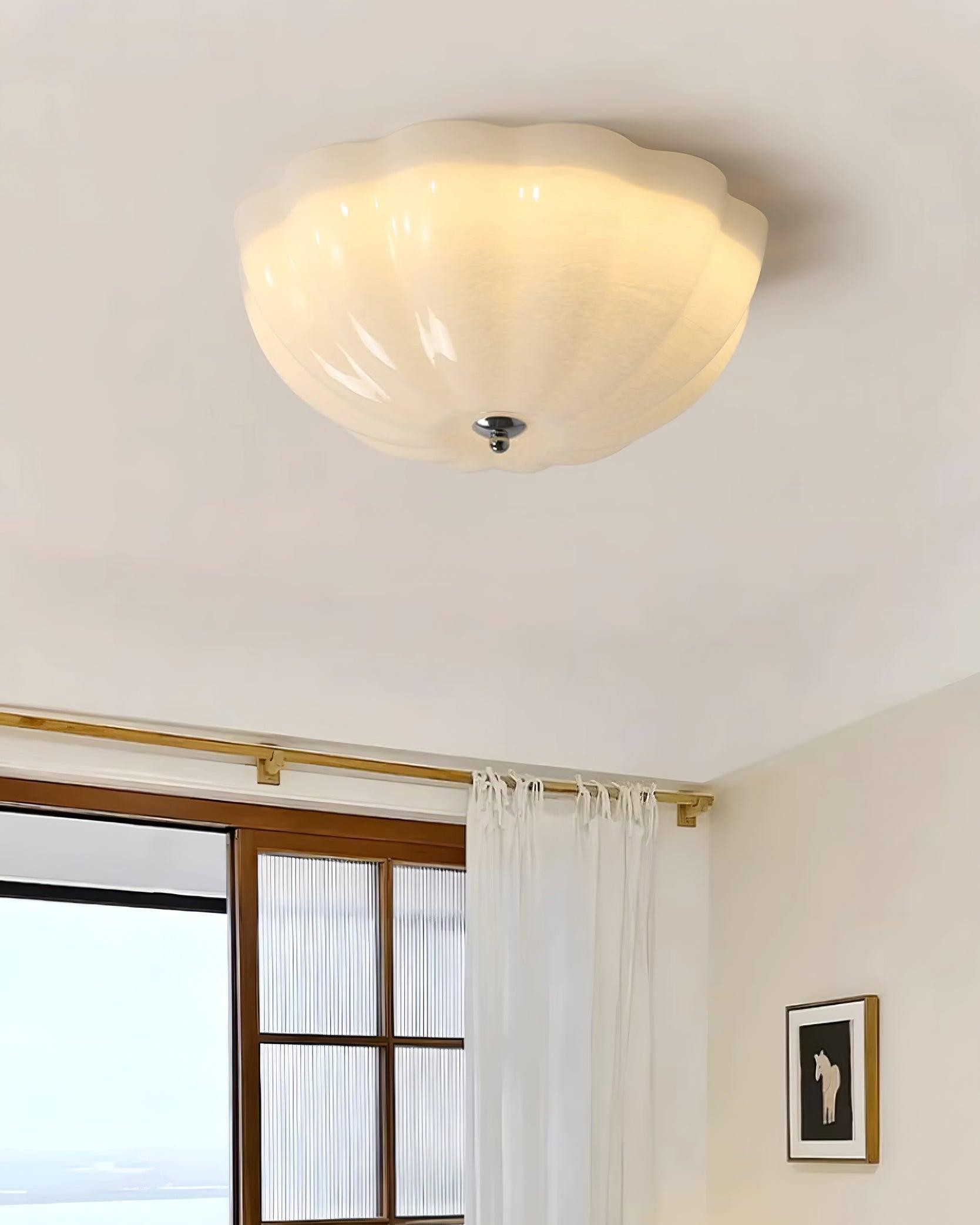 Jelly Shaped Glass Ceiling Lamp M358