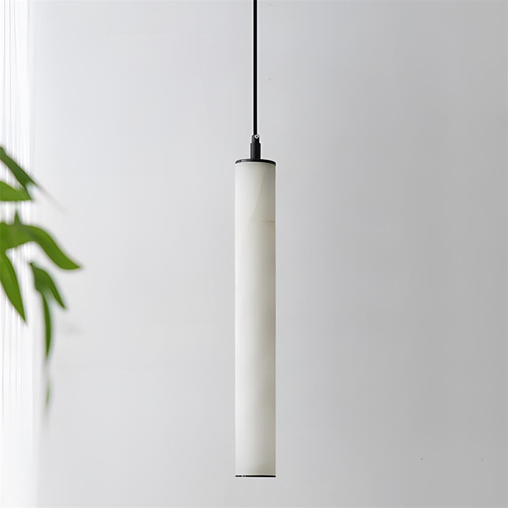 Calder Alabaster Tube Pendant Lamp T1571
