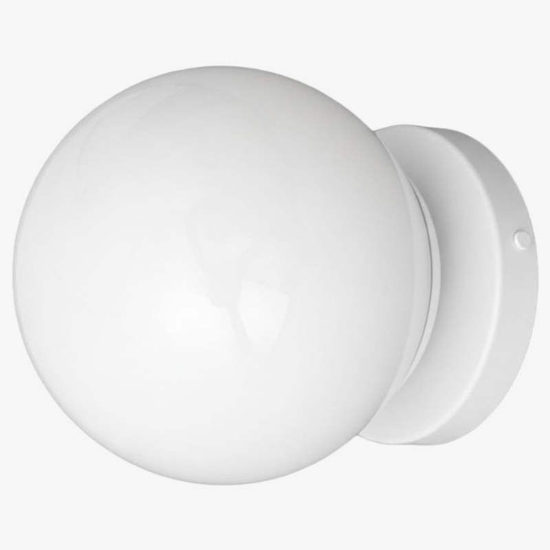 Glorica Glass Globe Wall Sconce - Multi-Color Modern Minimalist Light T359