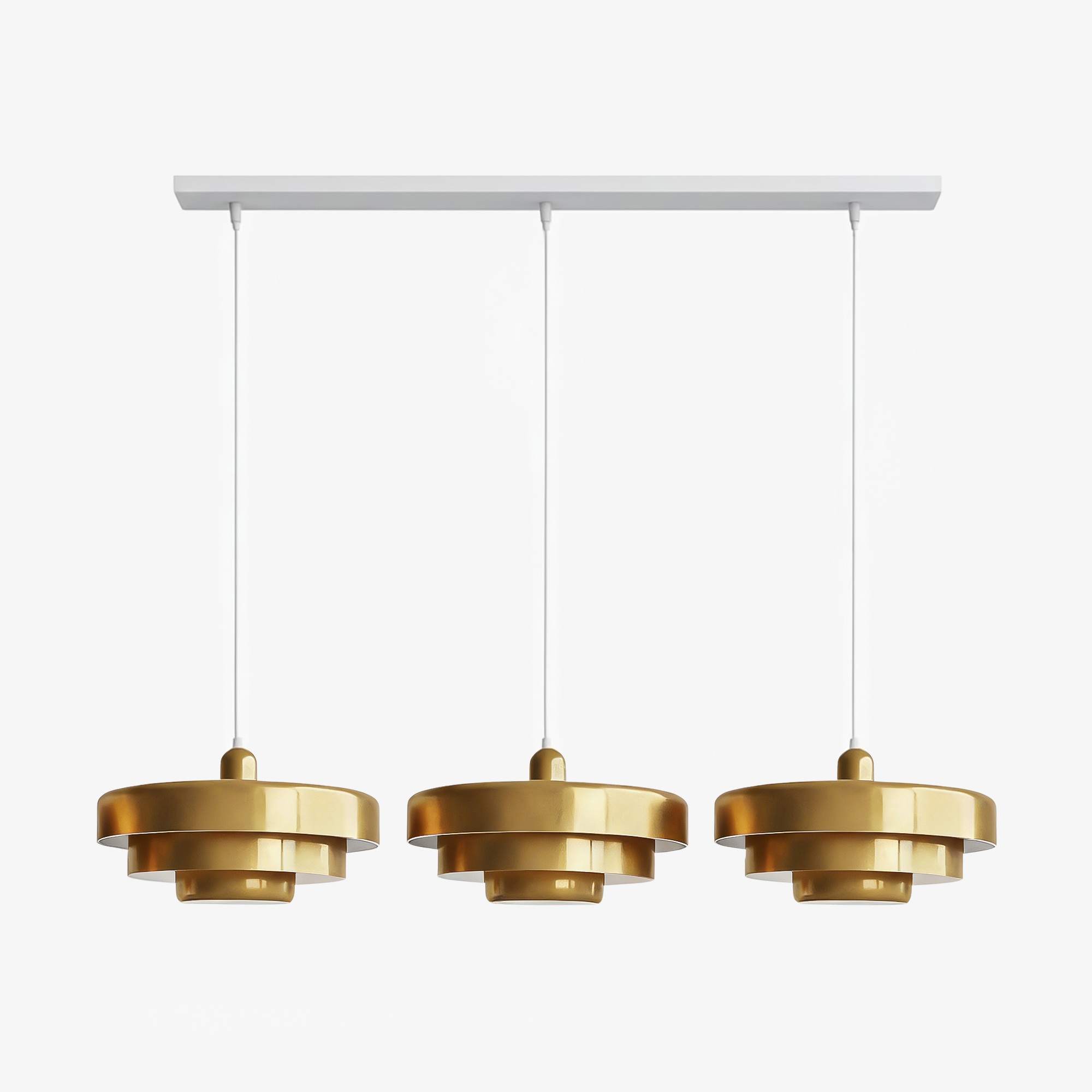 Triple Layer Disc Macaron Cake Pendant Lamp S103