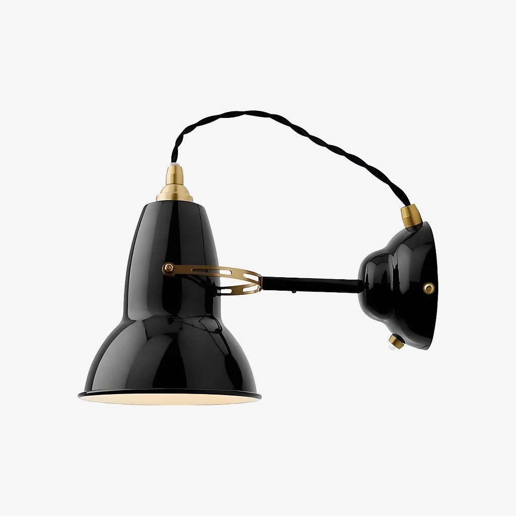 Modryx Vintage Inspired Wall Sconce - Metal Bedside Reading Light Fixture T580