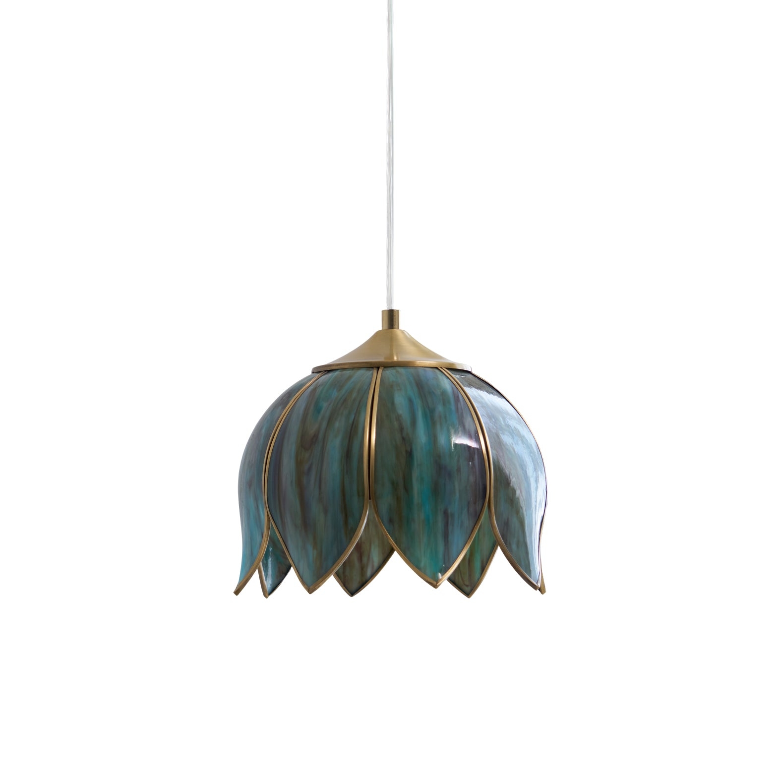 Retro Lotus Pendant Lamp T1806