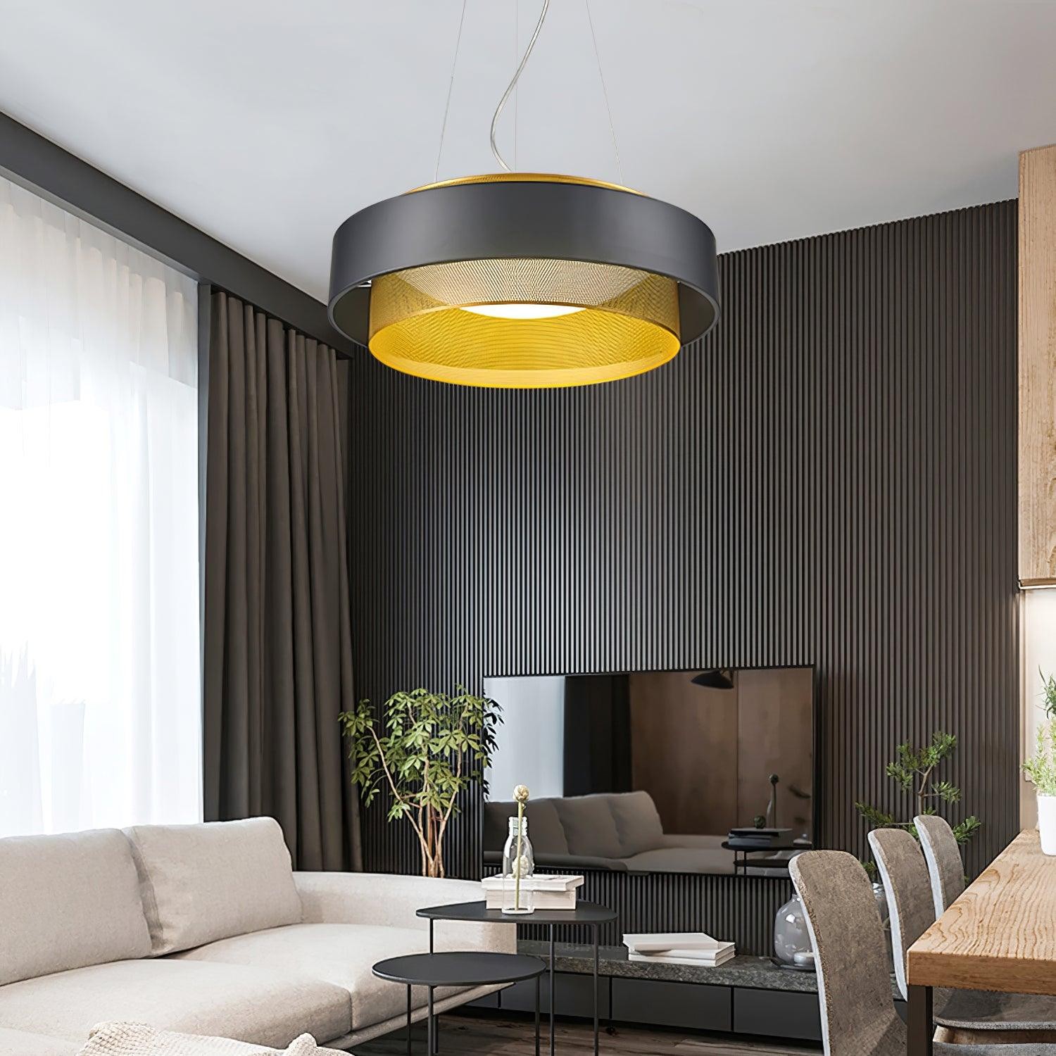 Modern Metal Circle pendant Light M343