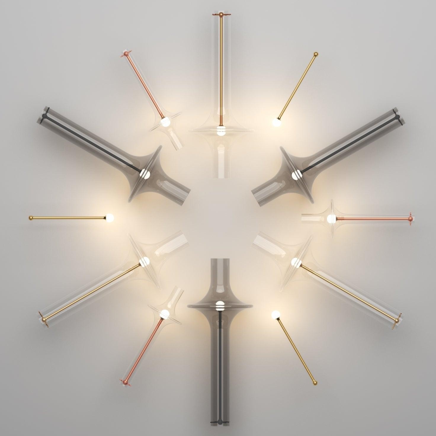 Modern Creative Glass Tube Pendant Lamp M02