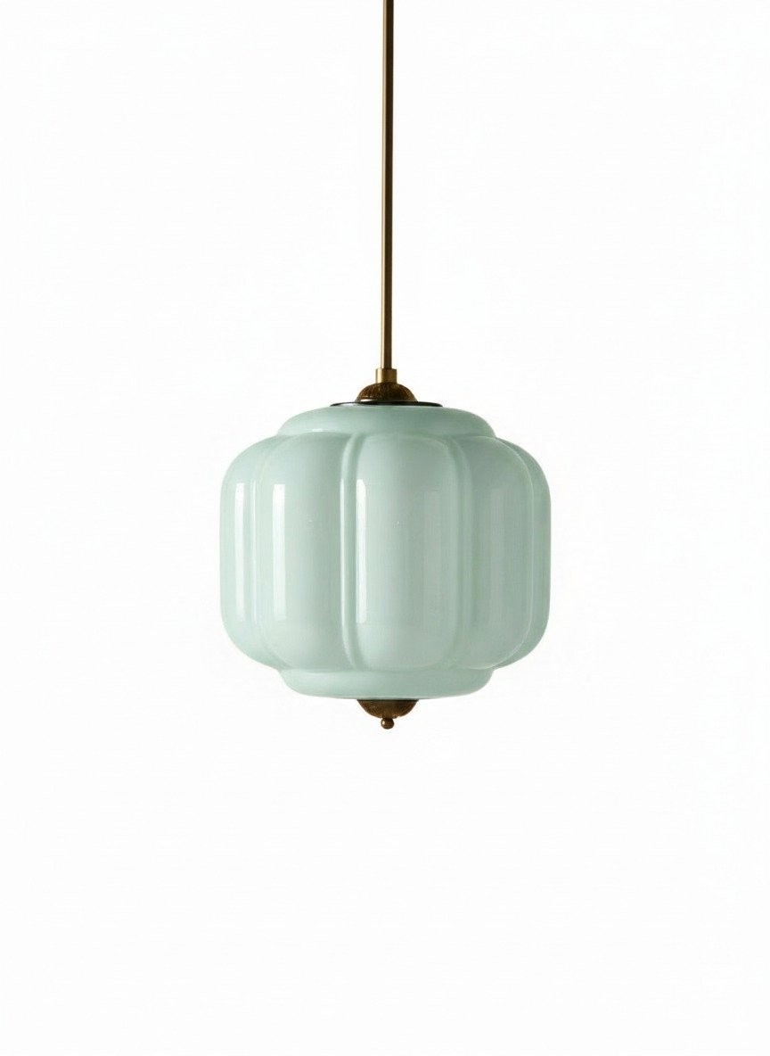 Eloise Elegant Glass Hanging Lamp - Retro Style for Breakfast Nooks T289