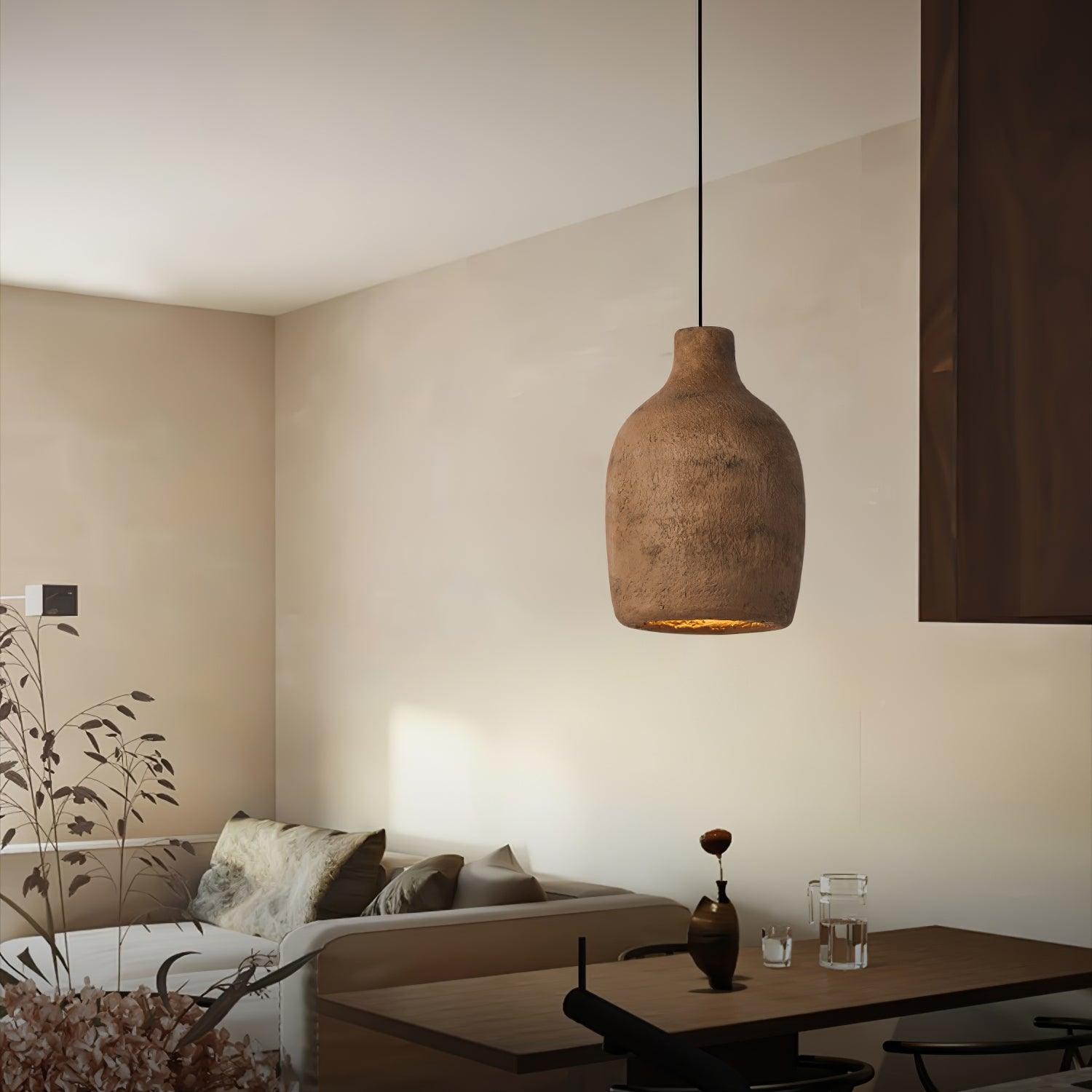 Nordic Industrial Resin Milk Can Pendant Lamp S187