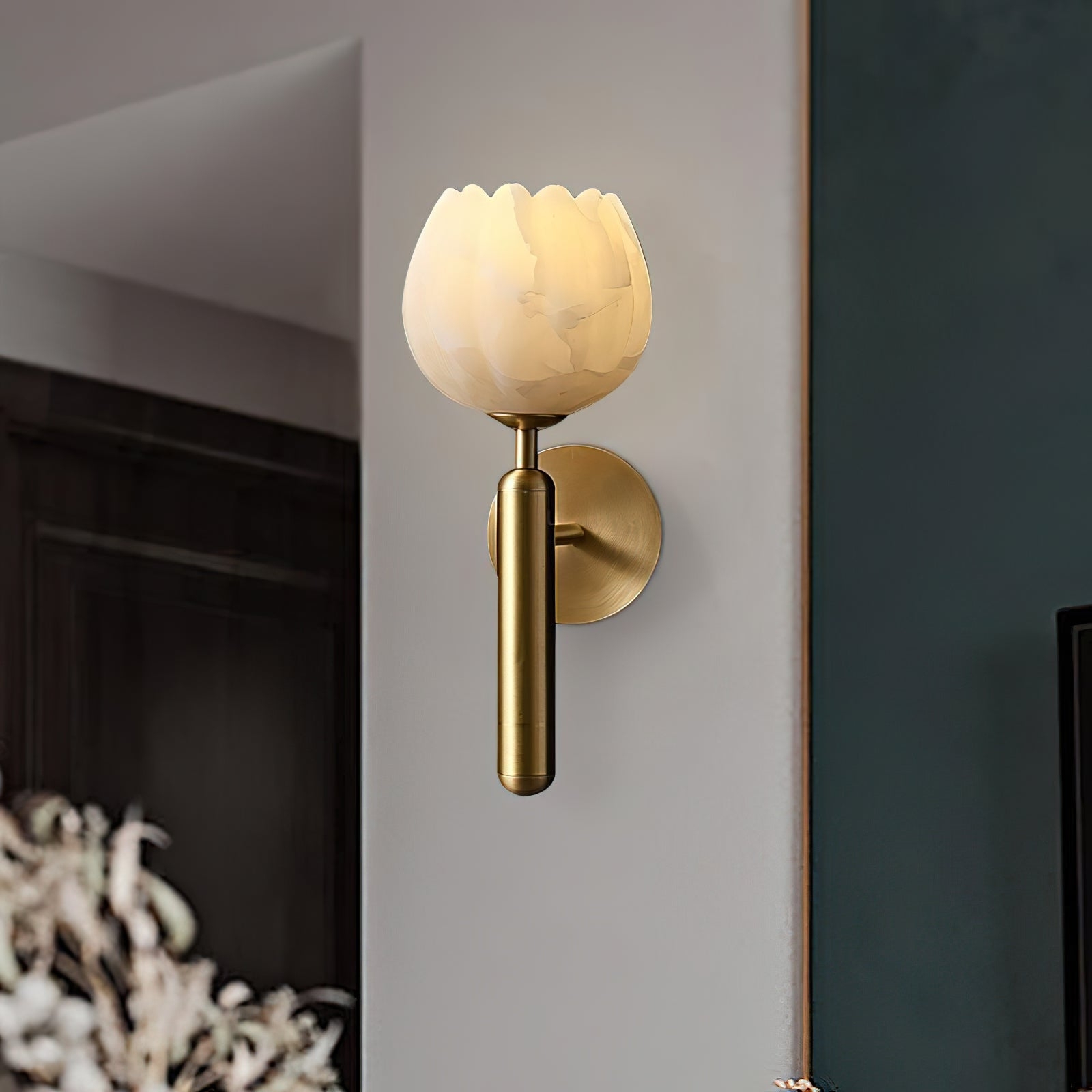 Mian Alabaster Wall Lamp T1663