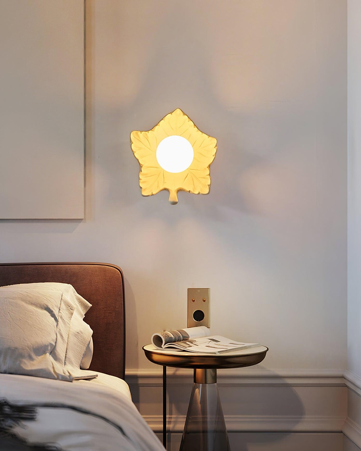 Maple Leaf Wall Light M262