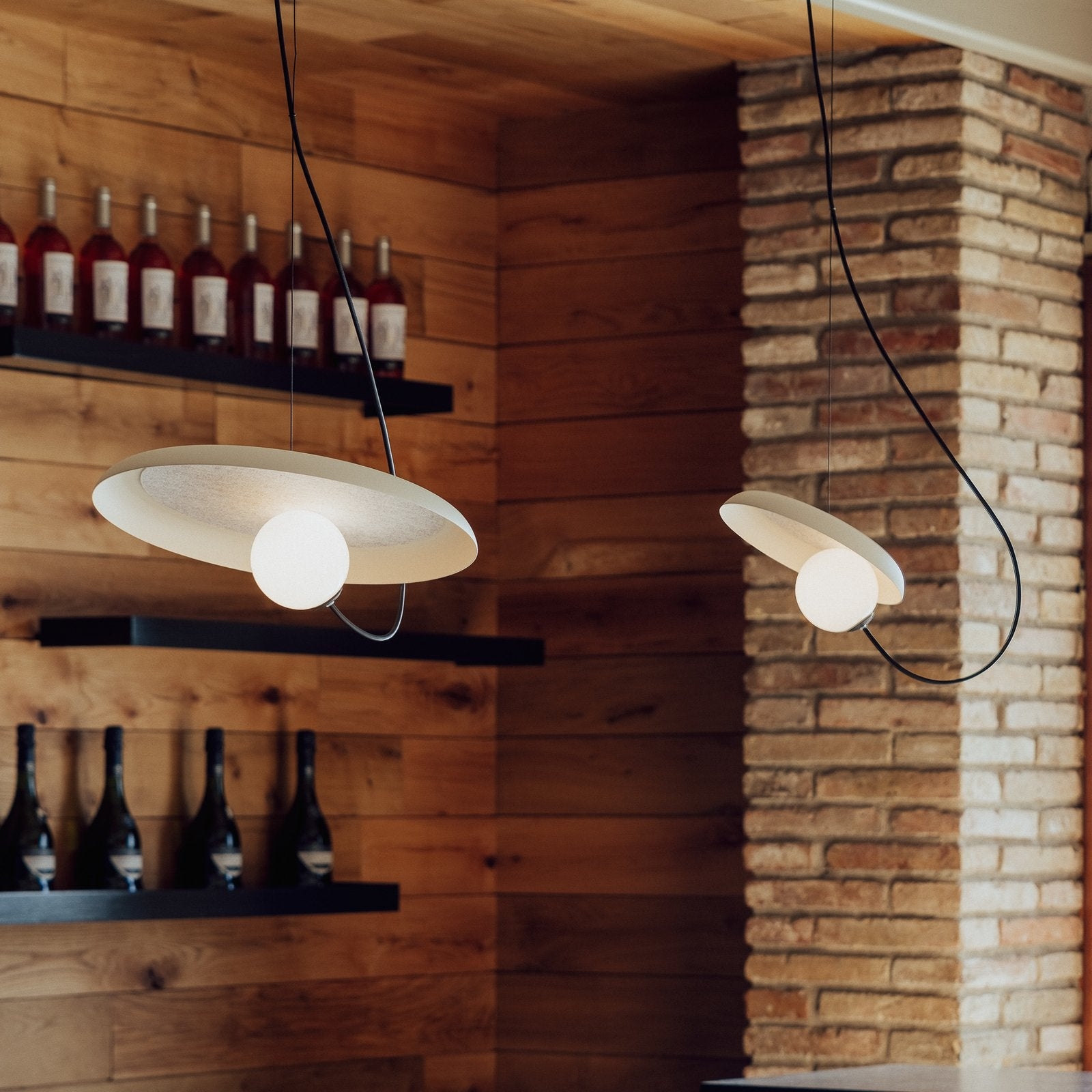 Acoustic Disc Pendant Lamp T1672