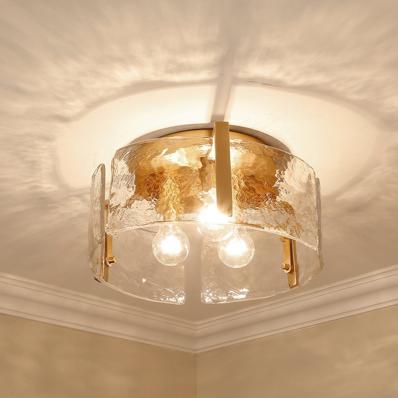 Nordic Light Luxury Flush Mount Ceiling Lamp for Living Room G27