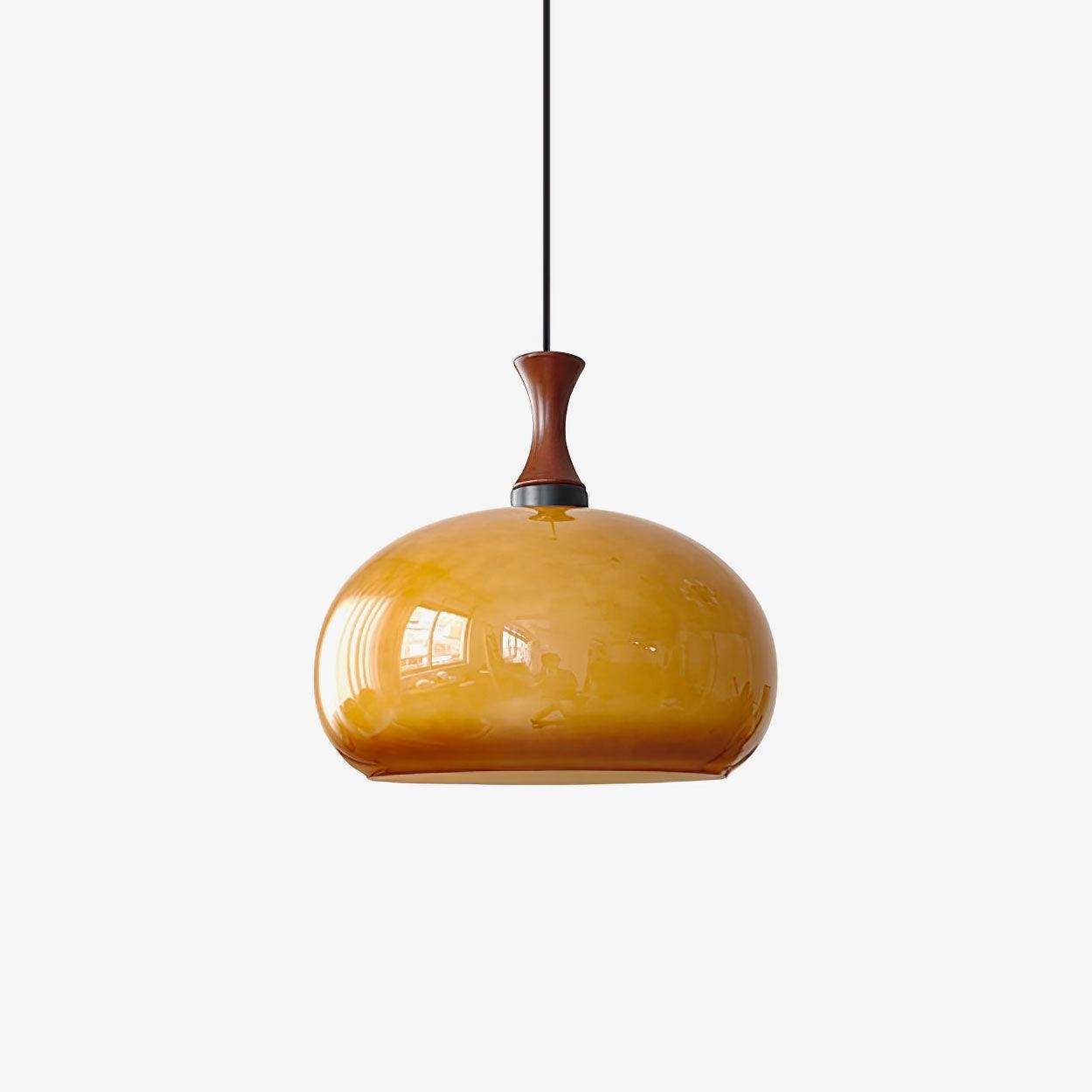 Spherical Orange Practical Luxury Pendant Lamp M523