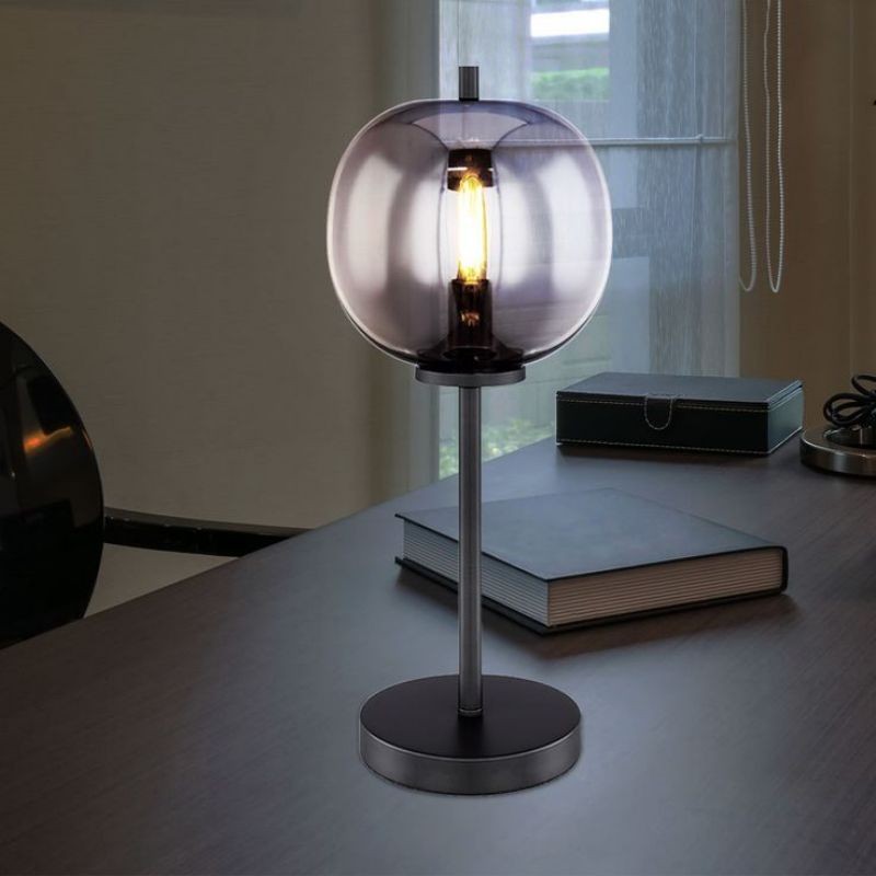 Multiple Style Glass Blacky Table Lamp