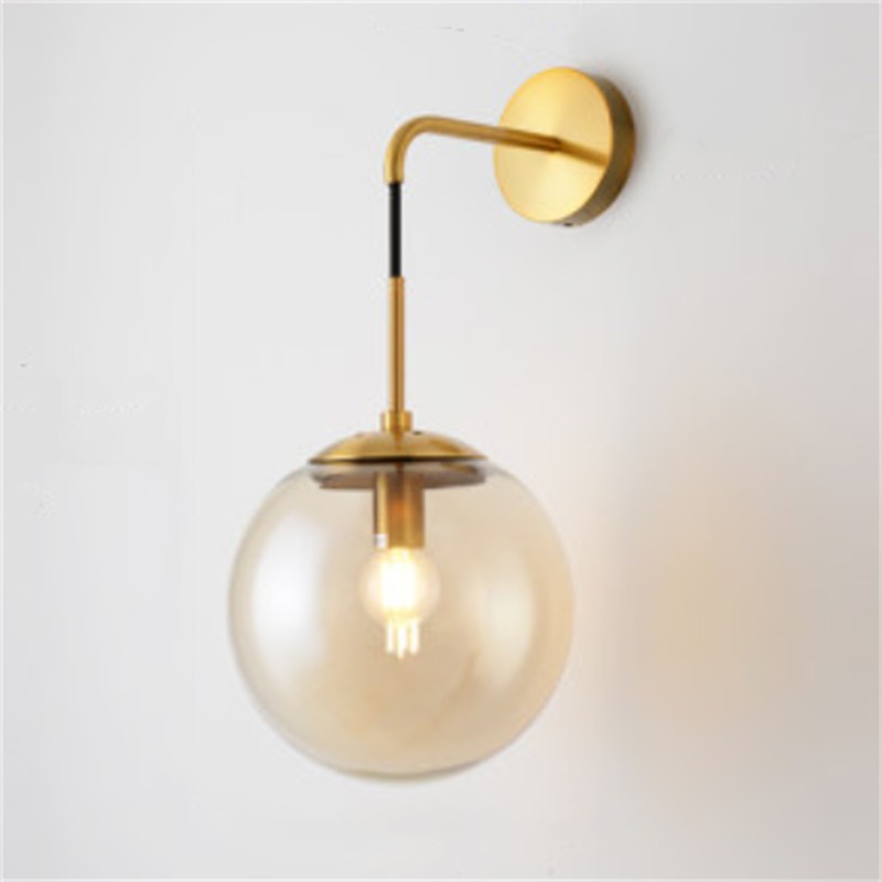 Nordic Glass Ball Wall Light