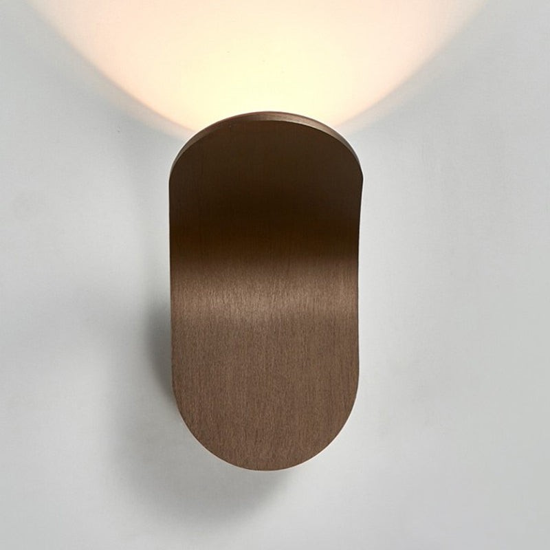 Contemporary Scandinavian Aluminum Arch LED Wall Sconce Lamp M64