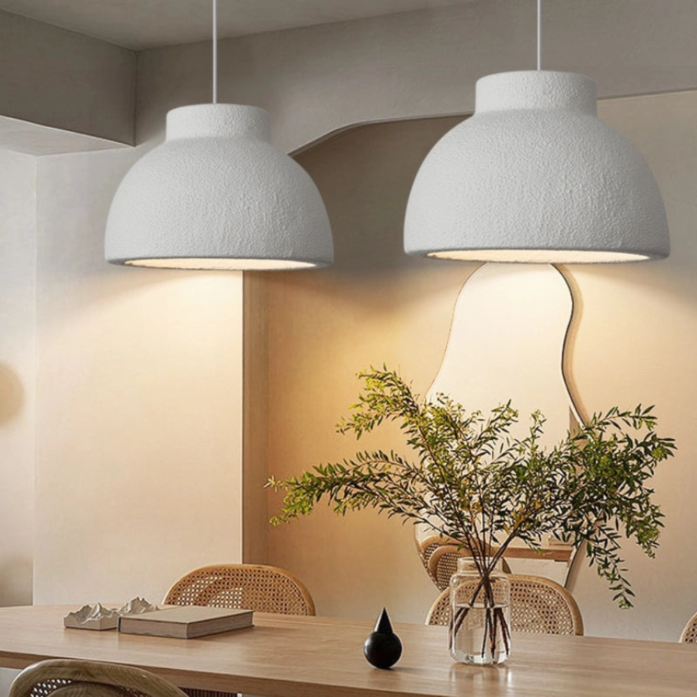 Nordic Bowl Minimalist Polystyrene Pendant Light T2053