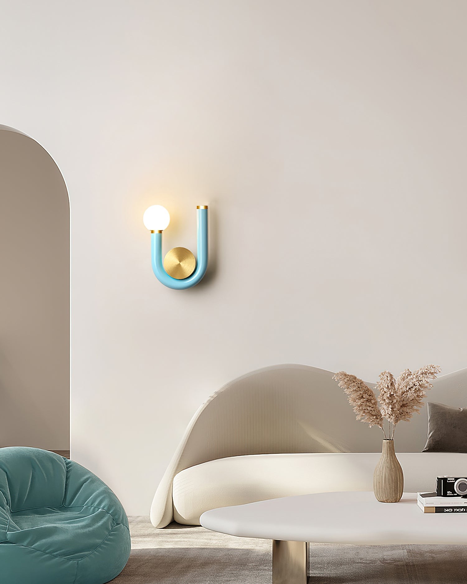 Creative U Shaped Double Head Wall Lamp M91