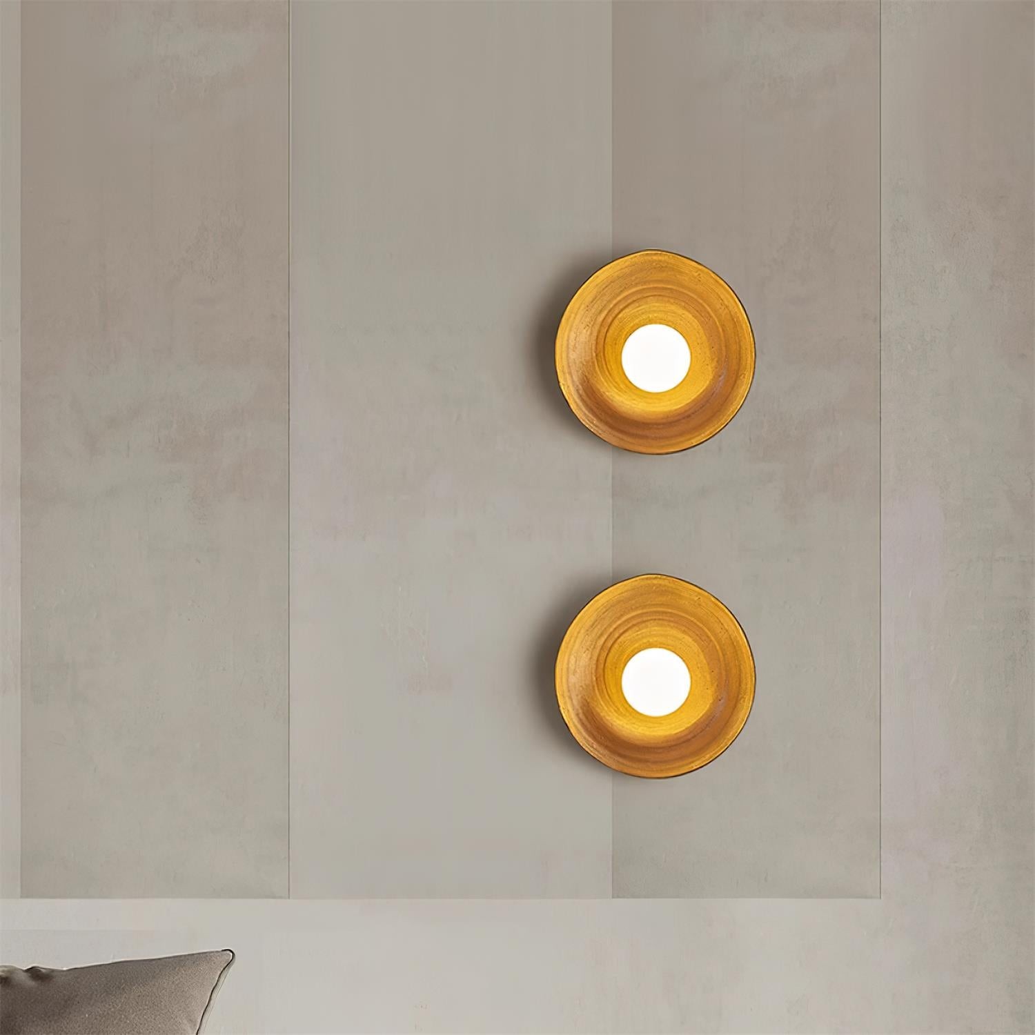 Retro Irregular Round Wall Lamp M103