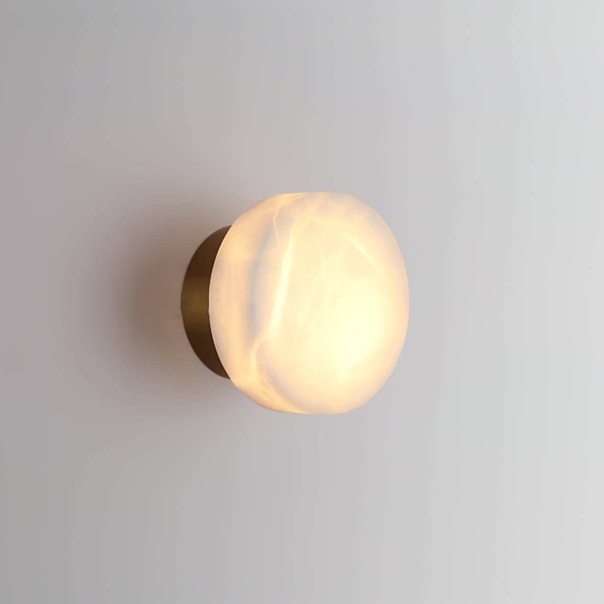 Cylindrical Alabaster Wall Lamp T1873