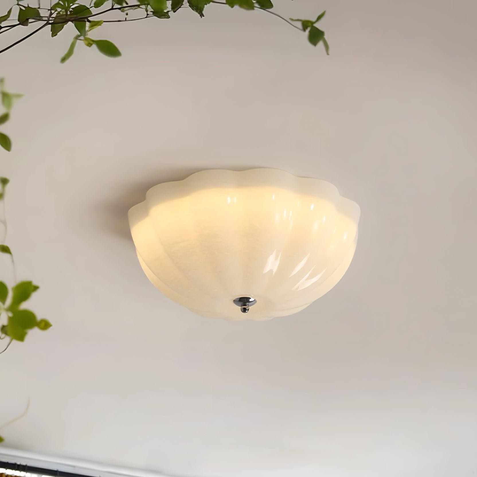 Jelly Shaped Glass Ceiling Lamp M358