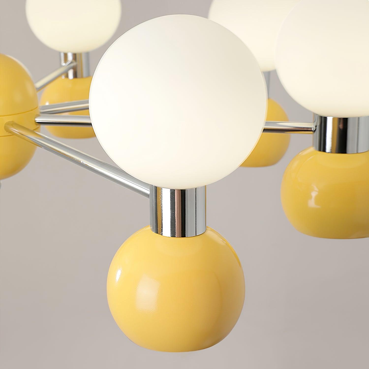 Modern Minimalist Multiple Head Metal Chandelier M212