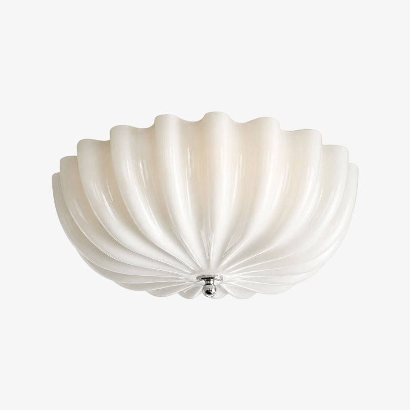 Durnic Cream Style Ceiling Light - Modern Flush Mount Lamp for Bedroom Dining Room T2278
