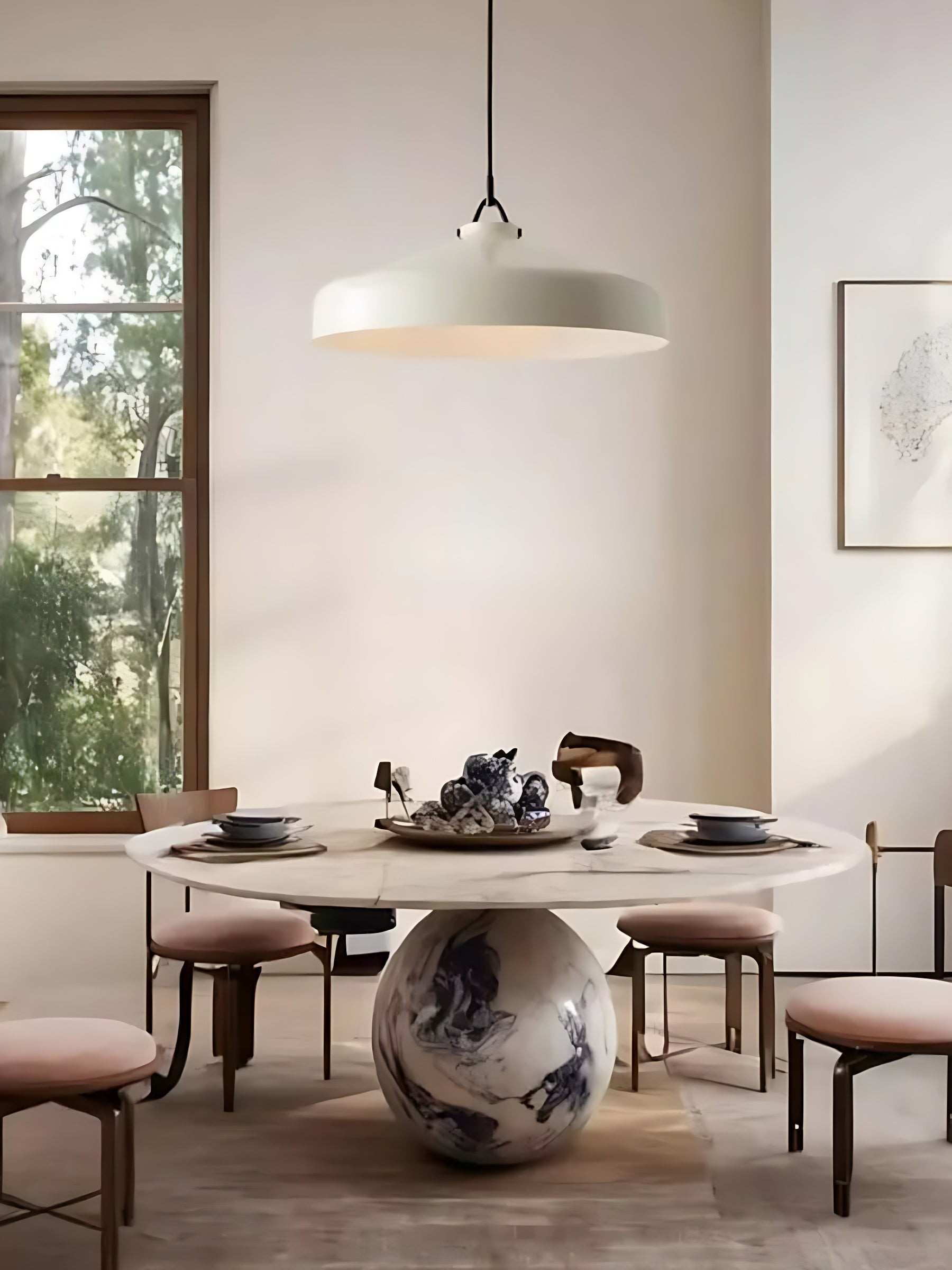 Nordic Minimalist Metal Pendant Light G89