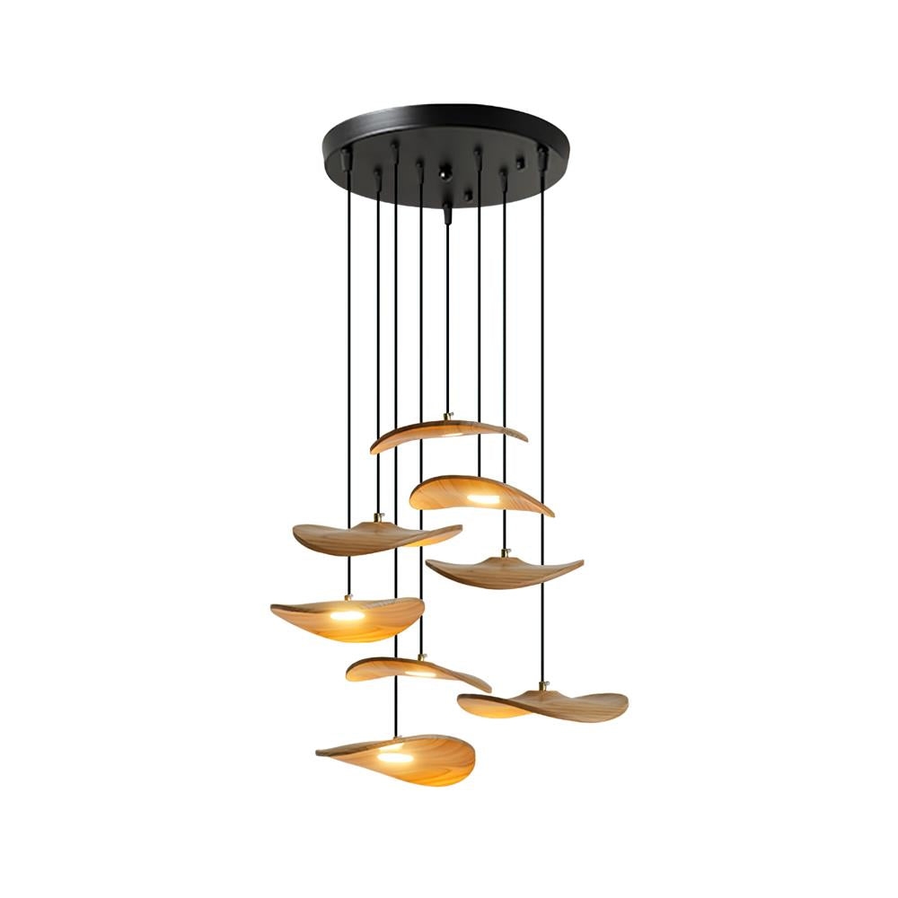 Twisora Wood Chandelier T1415