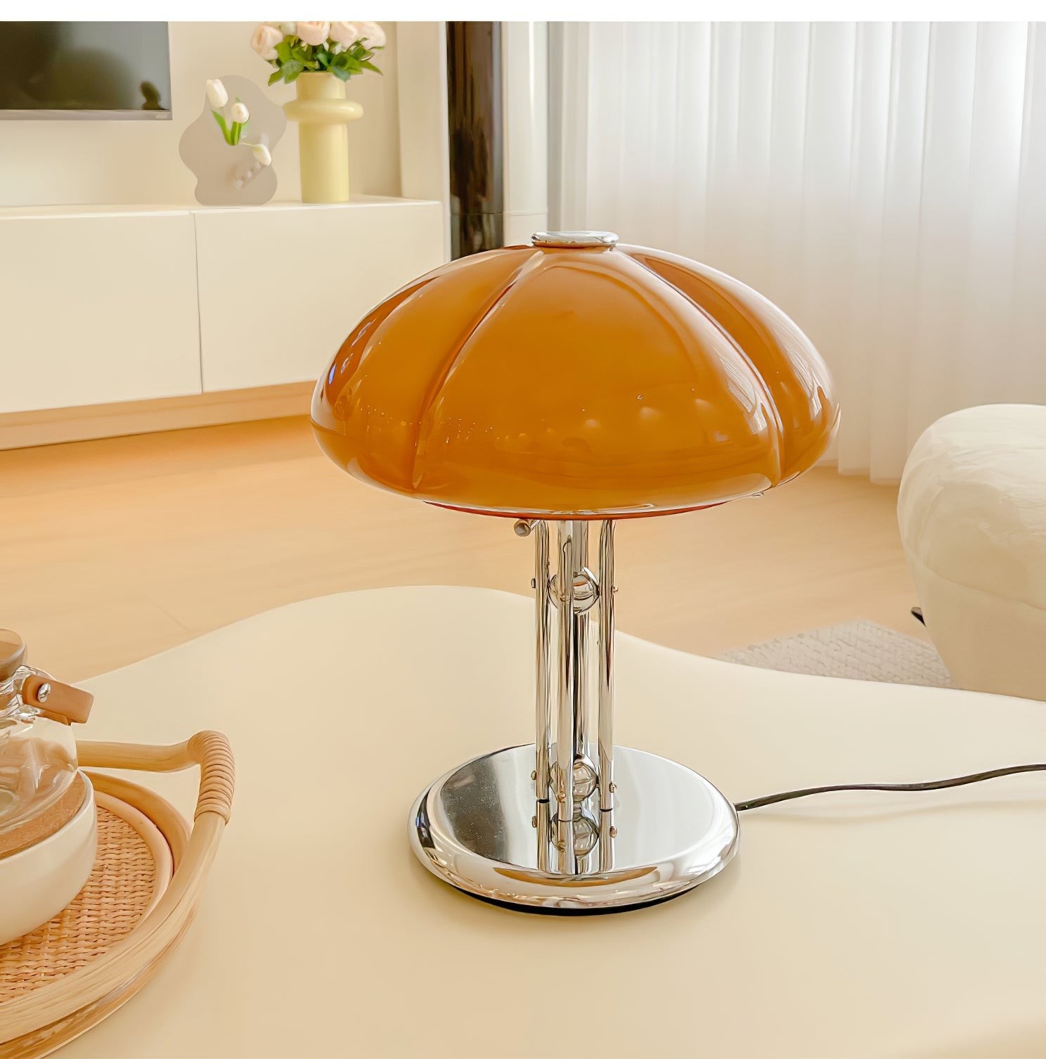 Modern Creative Vintage Mushroom Bauhaus Glass Table Lamp M310