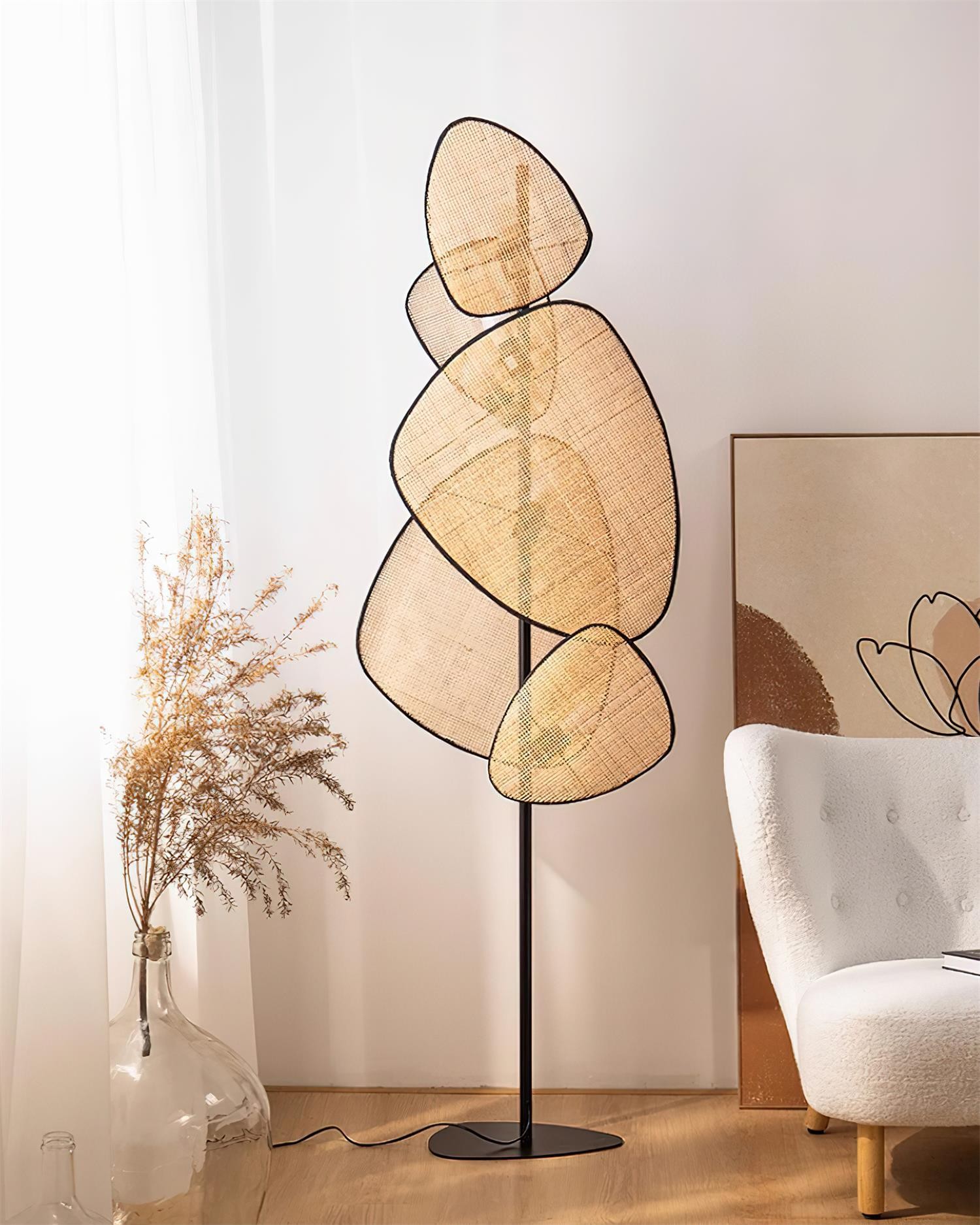 Creative Natural Rattan Floor Lamp M231