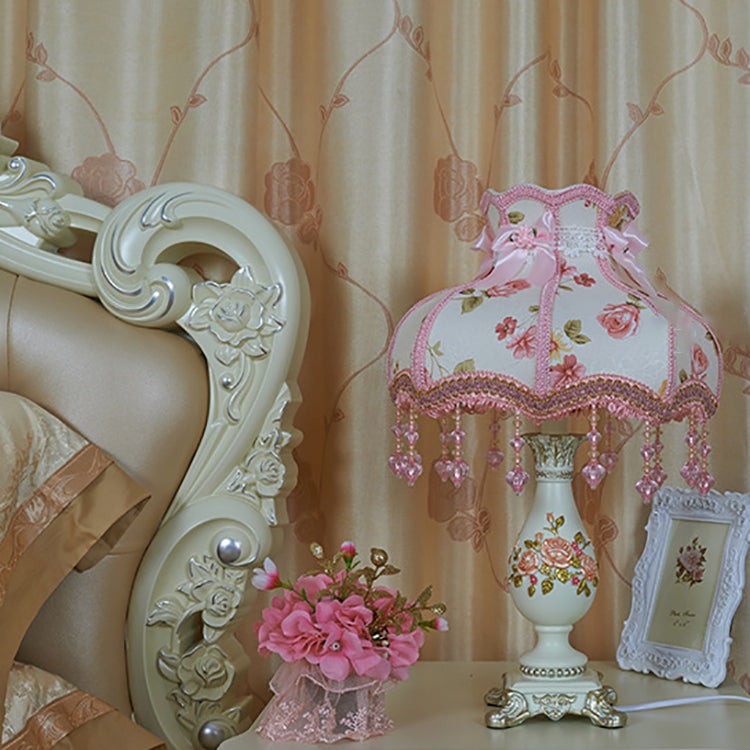 Vase Palace Resin Fabric Table Lamp M494