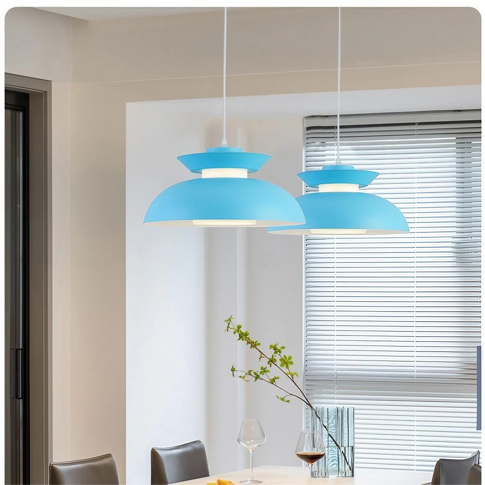 Nordic Macaron Flying Saucer Pendant Lamp S48