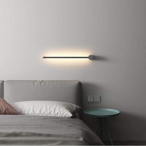Industrial Modern Black Linear LED Wall Lights S114
