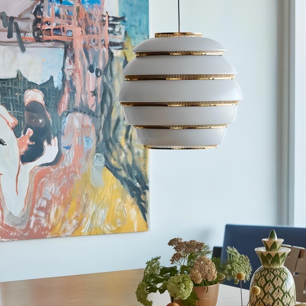 Classic Multilayer Beehive Pendant Light